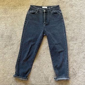 Pacsun faded black “mom” jeans!